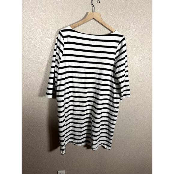 The Nines by Hatch Knee Length Stripe Maternity Dress Size XXL - Picture 6 of 6